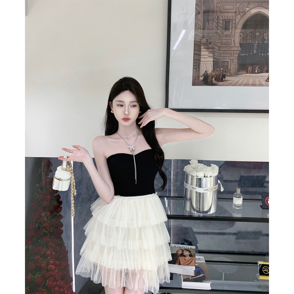 Mới Đầm Ôm Eo Phối Lưới Quyến Rũ Thời Trang Cho Nữ