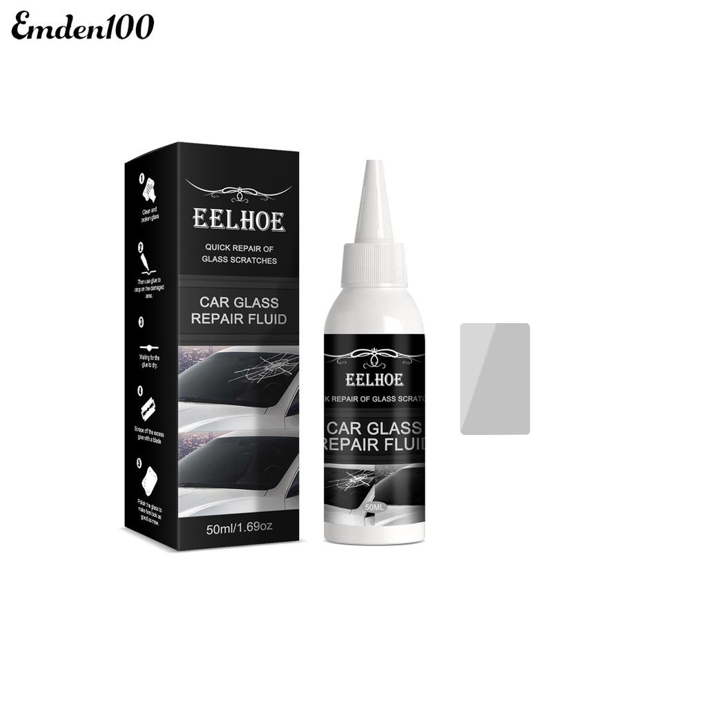 Keo Dán Sửa Chữa Kính Chắn Gió Xe Hơi Nhanh Chóng Lâu Trôi 30 / 50ml