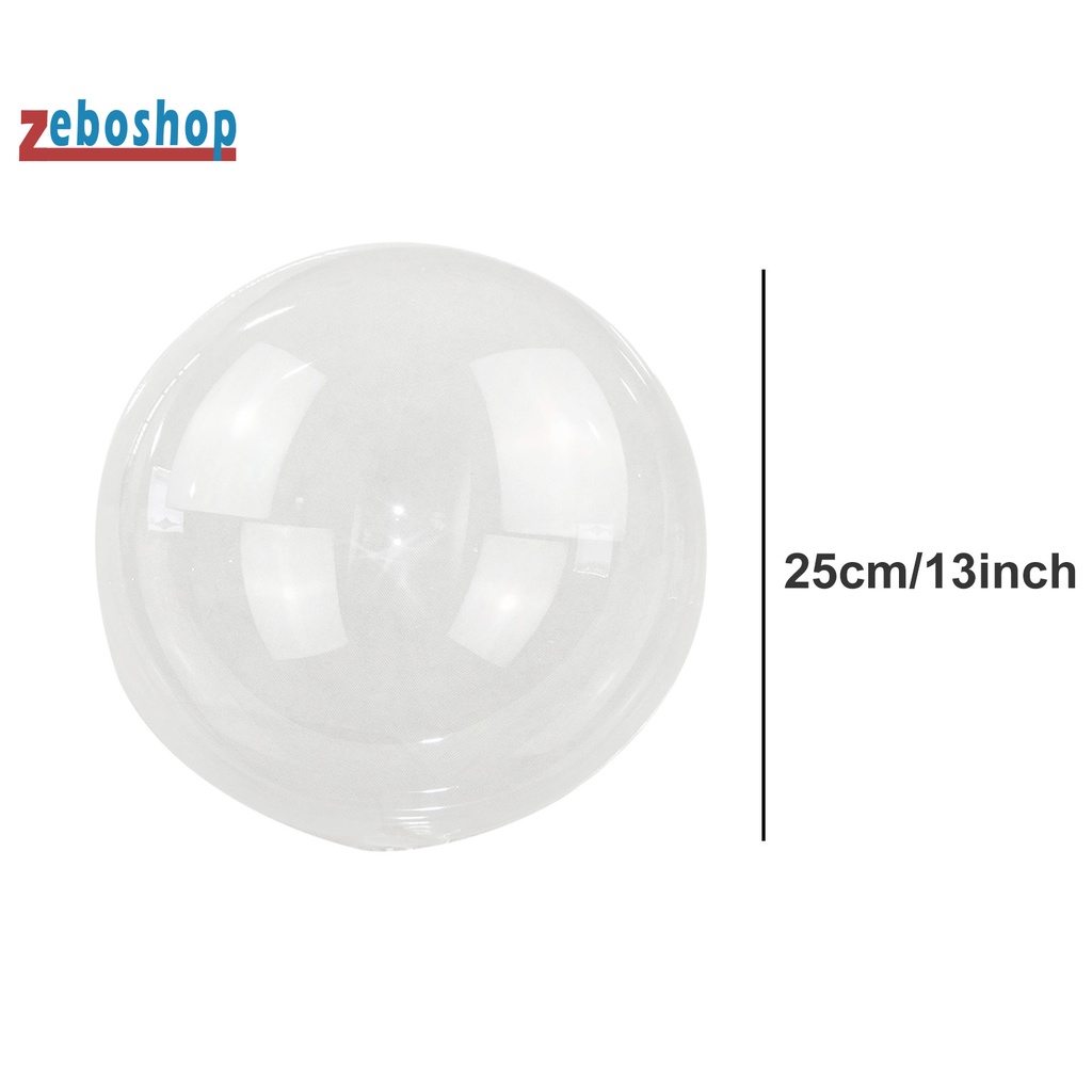 Set 50 Bong Bóng TPU Trong Suốt Độ Co Giãn Cao Dùng Trang Trí Tiệc Cưới / Sinh Nhật