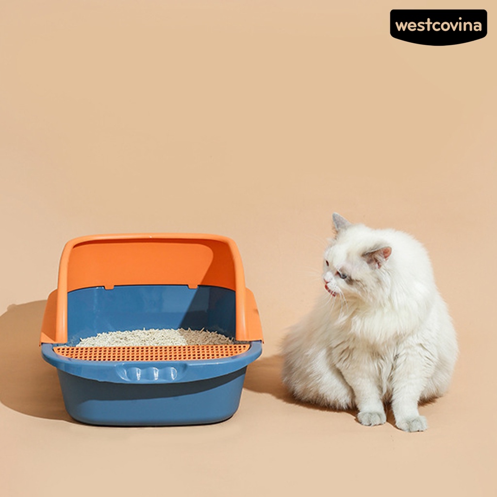 [COD]♞Hộp Rào Bảo Vệ Mèo Chống Văng Màu Sắc Tương Phản Có Thể Tháo Rời Tiện Dụng