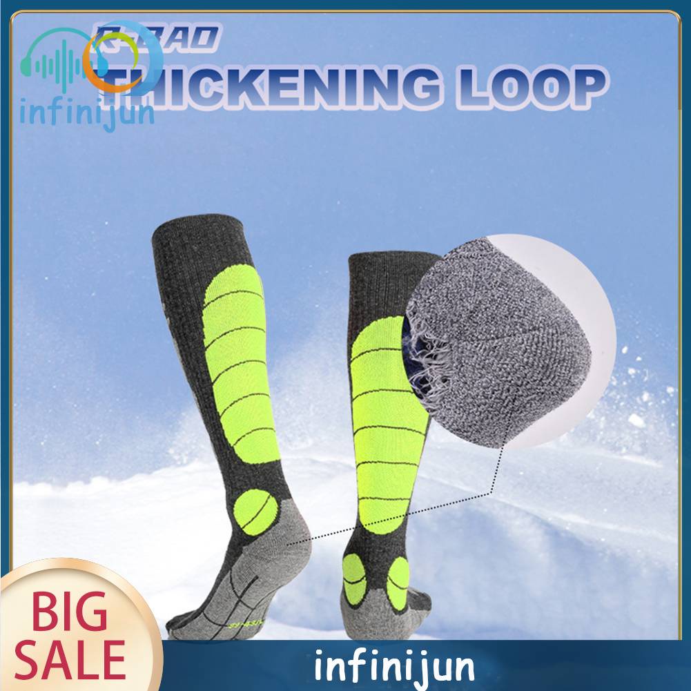 Tất Thể Thao Unisex Vải Len Hấp Thụ Sốc Mùa Đông