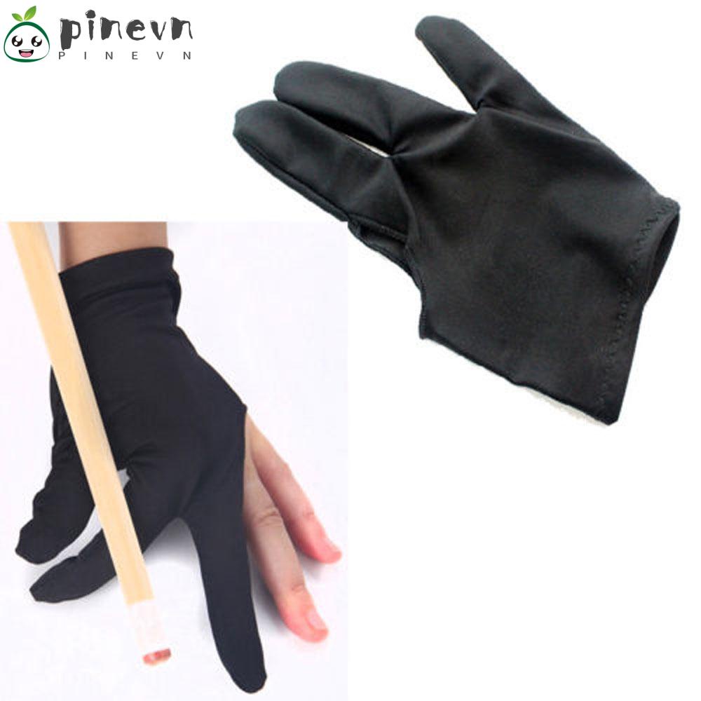 PINEVN 10 Găng Tay Chơi Bida 3 Ngón Co Giãn Thời Trang