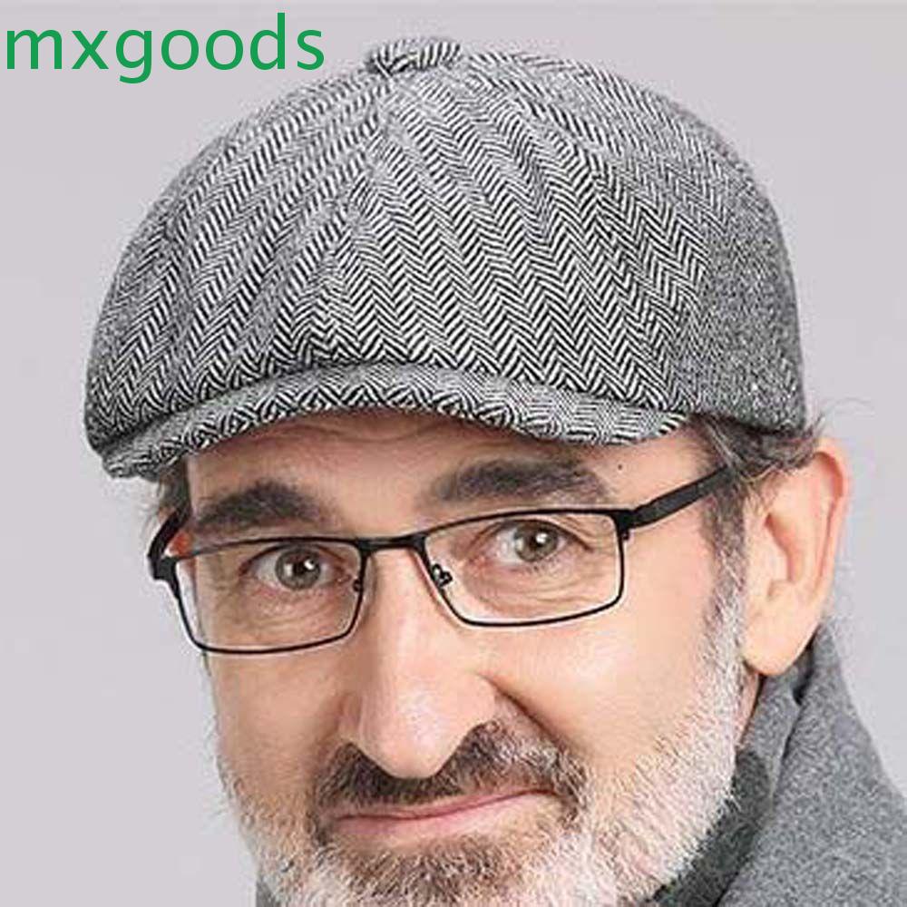 MXGOODS Mũ Beret Chống Gió Giữ Ấm Thời Trang Đi Xe Đạp Cho Nam