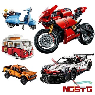 Xe mô tô đồ chơi bmw m 1000 rr lamborghini mclararen formula 1 technic 42130 42141 cho bé trai