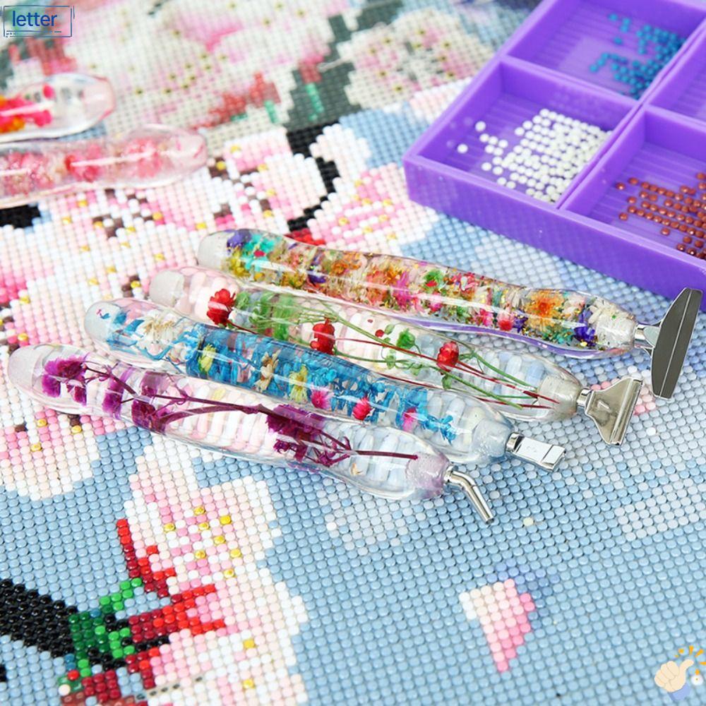 LET Bút Đính Kim Tuyến Trang Trí Móng Tay Nghệ Thuật DIYPhụ Kiện Bút Vẽ Resin Chuyên Dụng