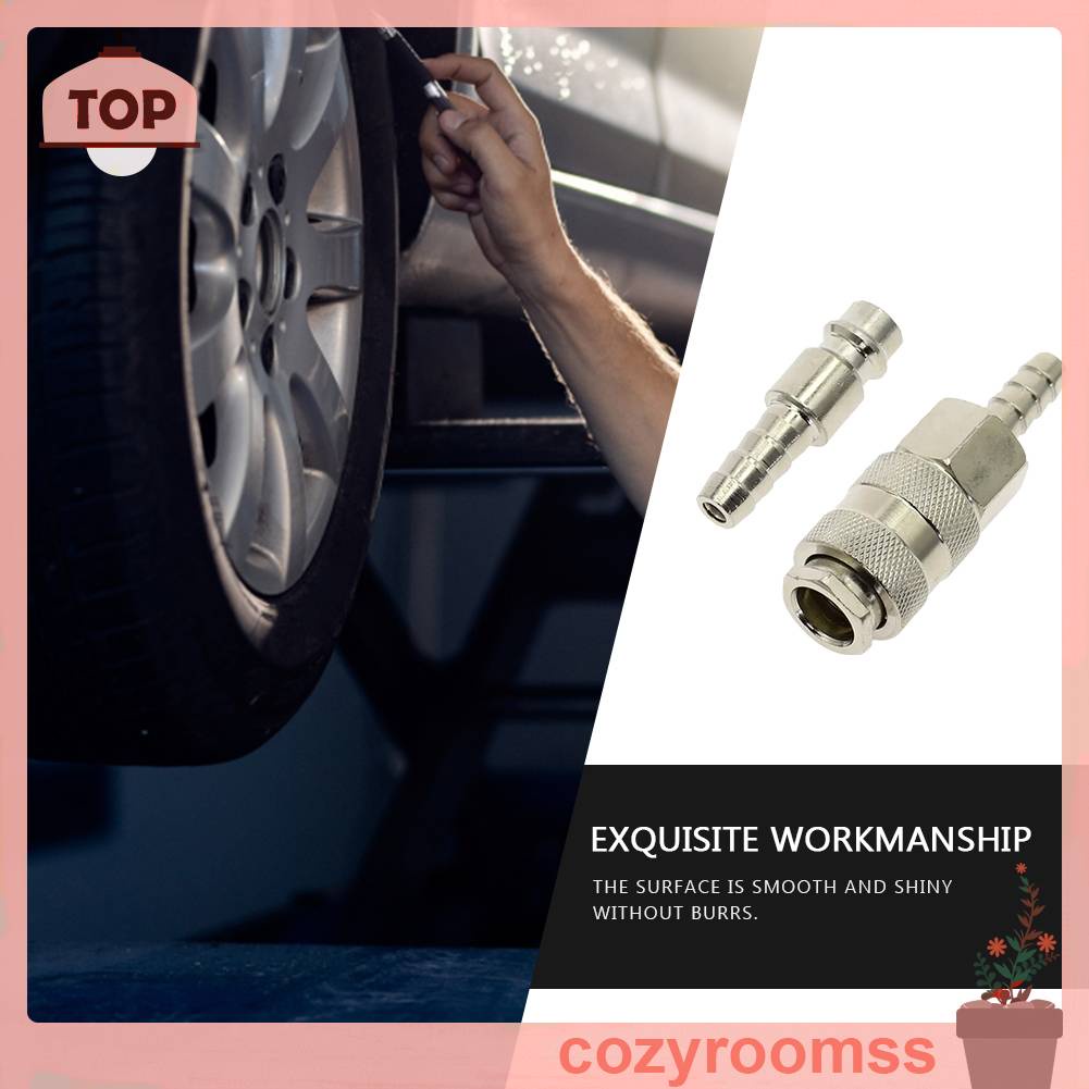 Đầu Nối Nén Khí 6.35 / 8 / 10mm 1 / 4inch Chất Lượng Cao