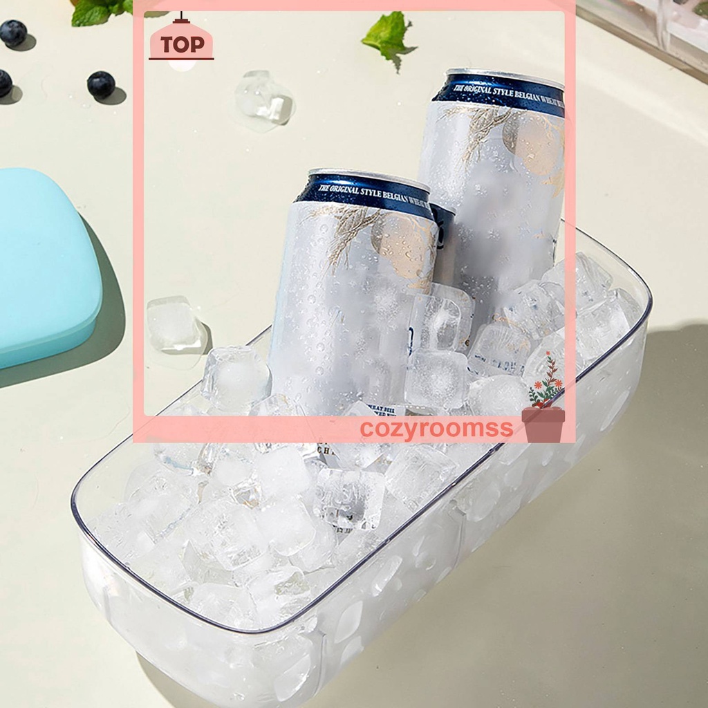 Khay Silicone Làm Đá Viên 24 / 48 Ô Chống Rò Rỉ