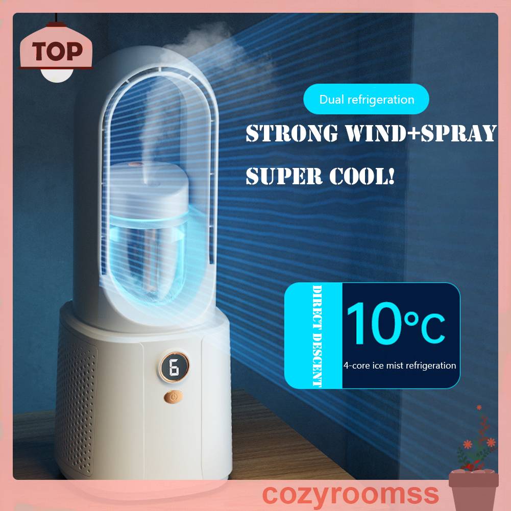 Quạt Làm Mát Để Bàn 6 Tốc Độ Yên Tĩnh Cho Phòng Ngủ / Văn Phòng