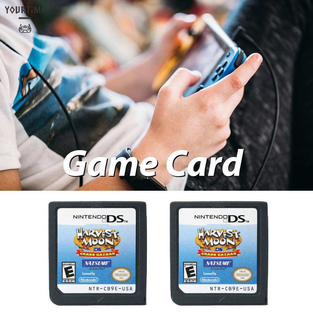 Thẻ Trò Chơi Harvest Moon Series Thú Vị Cho Nintendo DS 2DS 3DS XL NDSI