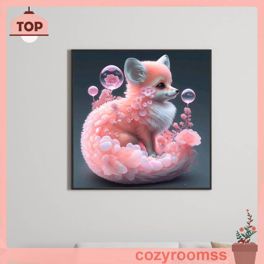 Tranh Đính Đá Kim Cương Toàn Bộ 5D DIY Hình Vẽ Cáo