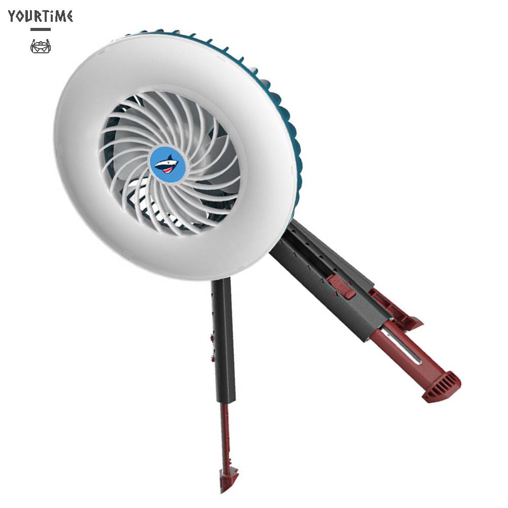 Quạt Đứng Có Đèn LED Và Giá Đỡ Ba Chân Dùng Khi Đi Du Lịch / Leo