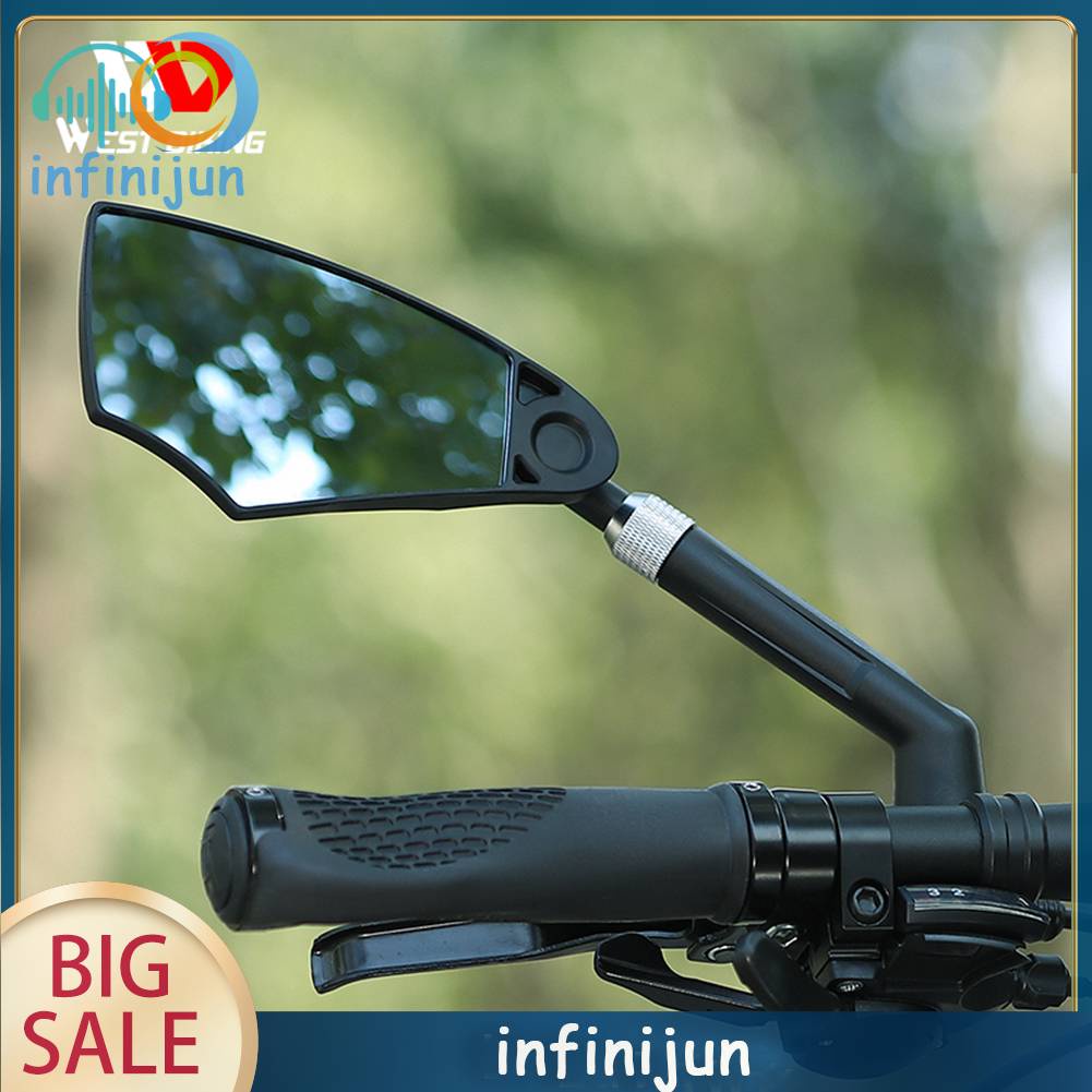 Gương Chiếu Hậu Xoay 360 Độ Chống Chói Chuyên Dụng Cho Xe Đạp