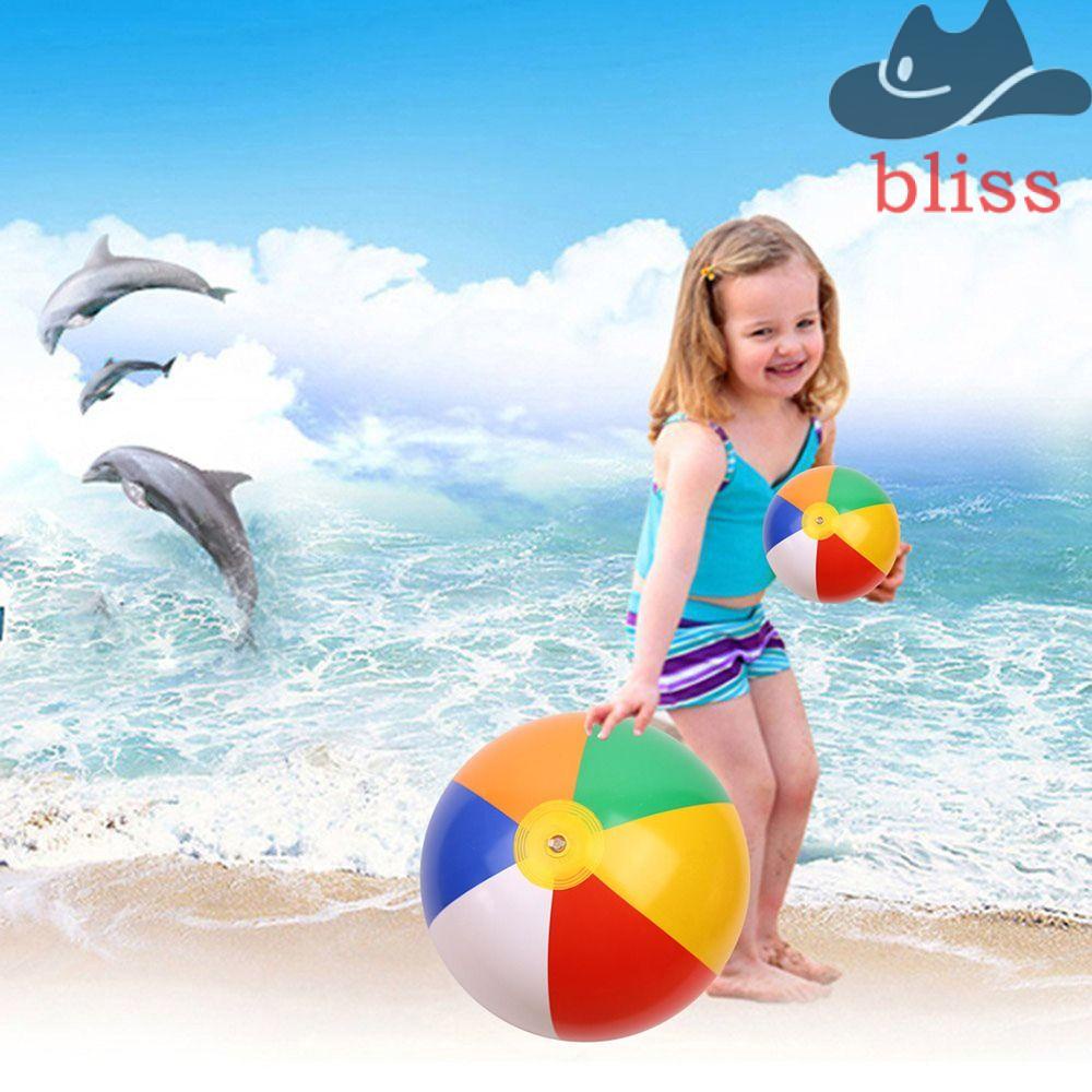 BLISS Bong Bóng Bơm Hơi Nhiều Màu Sắc Dùng Chơi Thể Thao
