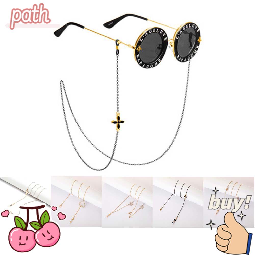 PATH Dây Đeo Mắt Kính Bằng Hợp Kim Mạ Vàng Nhiều Màu Sắc