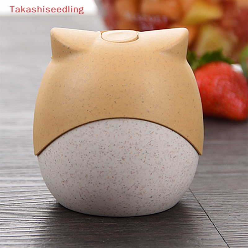 Hộp Đựng Tăm Xỉa Răng Hình Chim Cú Dễ Thương Thân Thiện Với Môi Trường