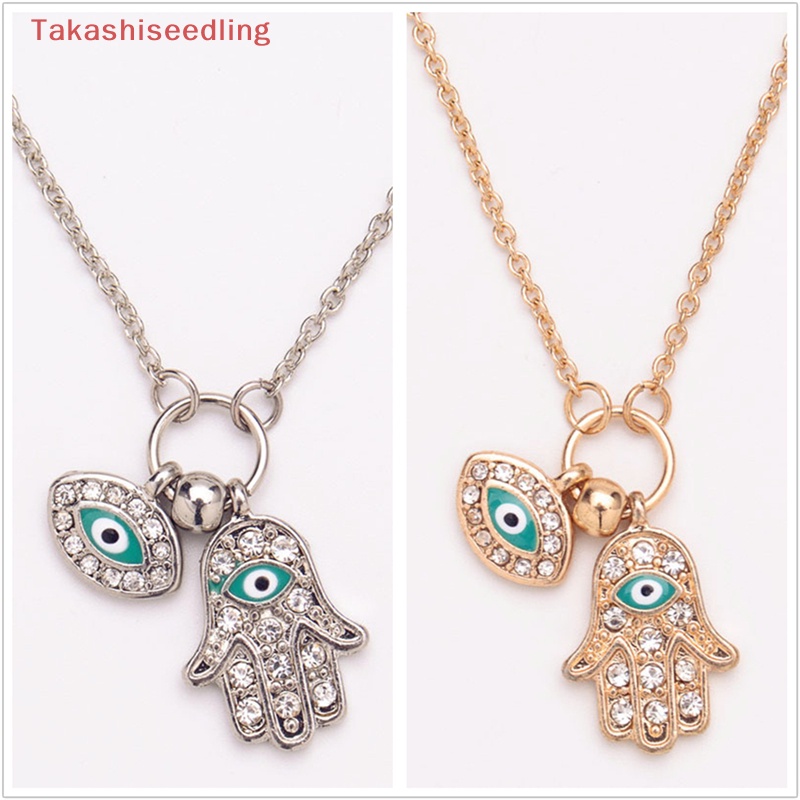 Vòng cổ Mặt Hình Bàn Tay Fatima Hamsa Độc Đáo
