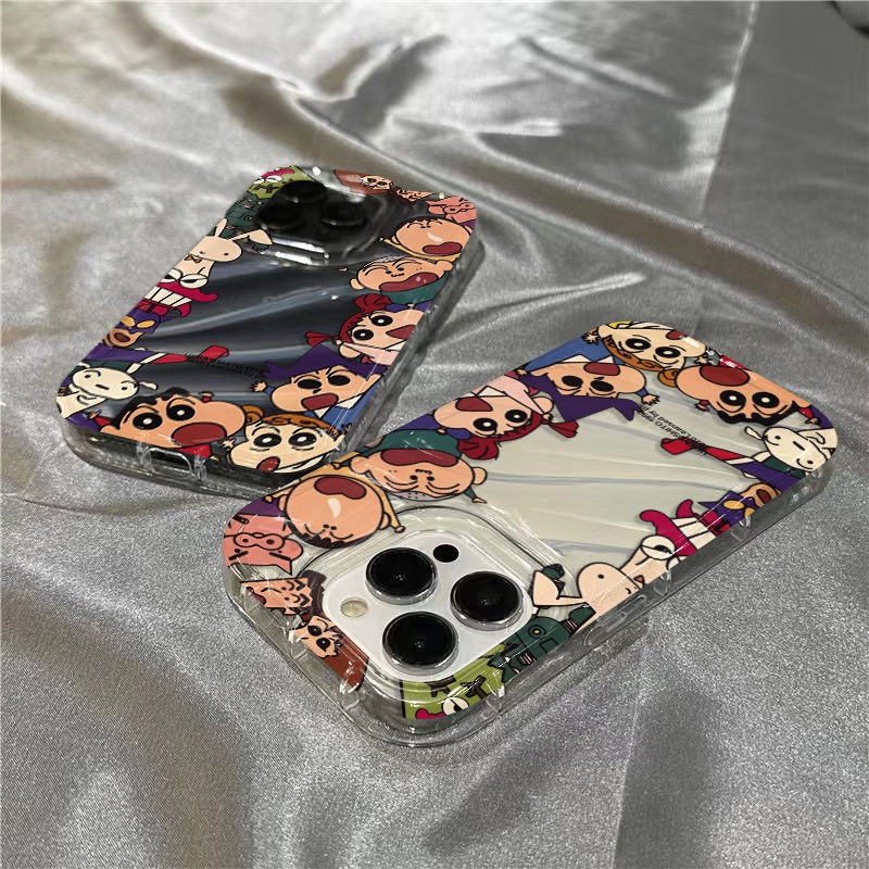 Ốp Điện Thoại Mềm Trong Suốt In Hình Hoạt Hình Dễ Thương Cho iPhone14promax 1312 / 11 7 / 8plus xr / sins GIHE