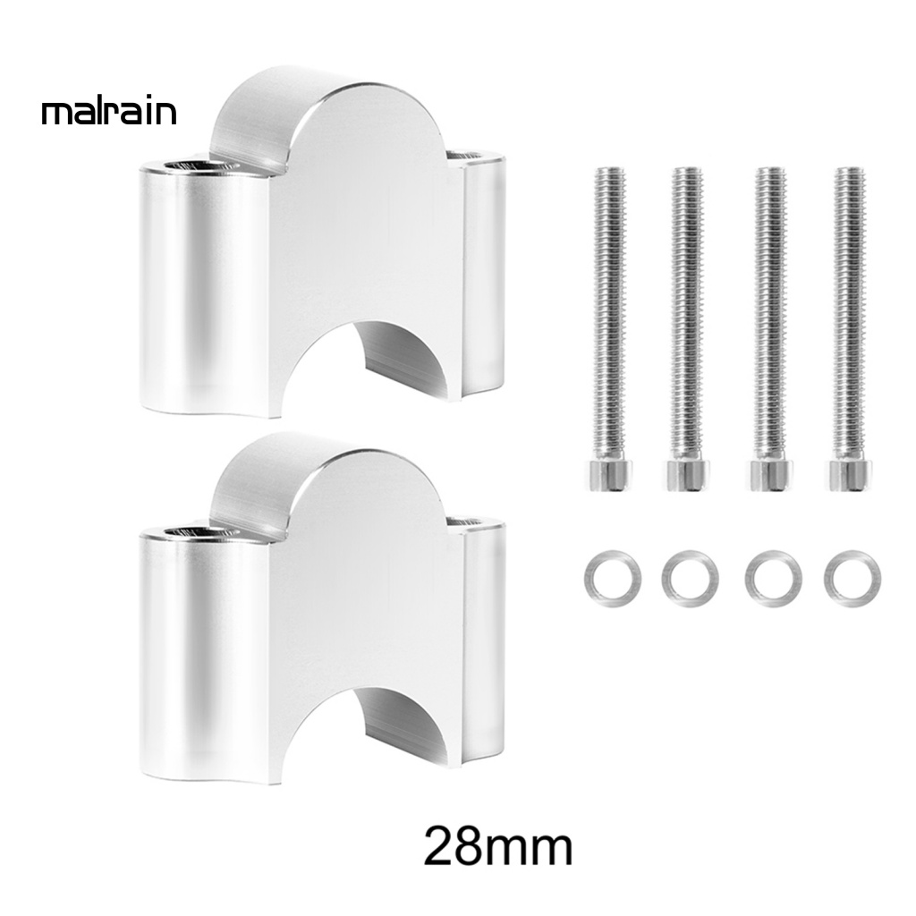 Bộ 2 Kẹp Nâng Tay Lái Xe Máy Bằng Hợp Kim Nhôm CNC Chuyên Dụng Cho ATV
