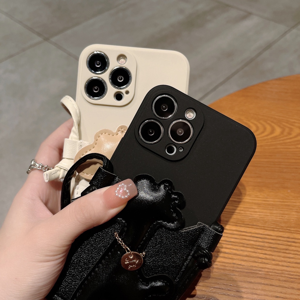 Bao đựng thẻ đeo chéo hươu cao cổ vỏ bảo vệ điện thoại cho iphone14 ip14 pro 14 plus 14 promax 13 13pro 13promax 12 12pro 12promax 11 11pro 11promax x xs xr xsmax 7 8plus 7 8