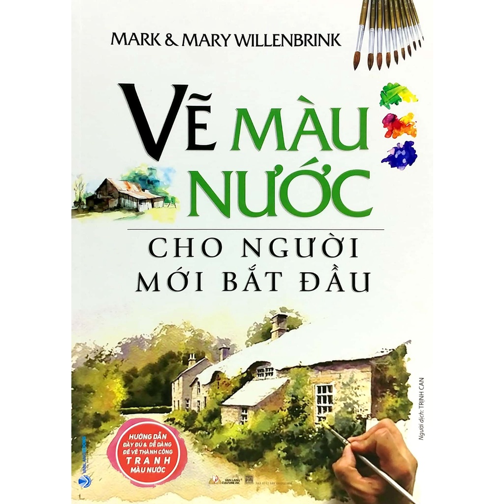 Sách Vẽ Màu Nước Cho Người Mới Bắt Đầu