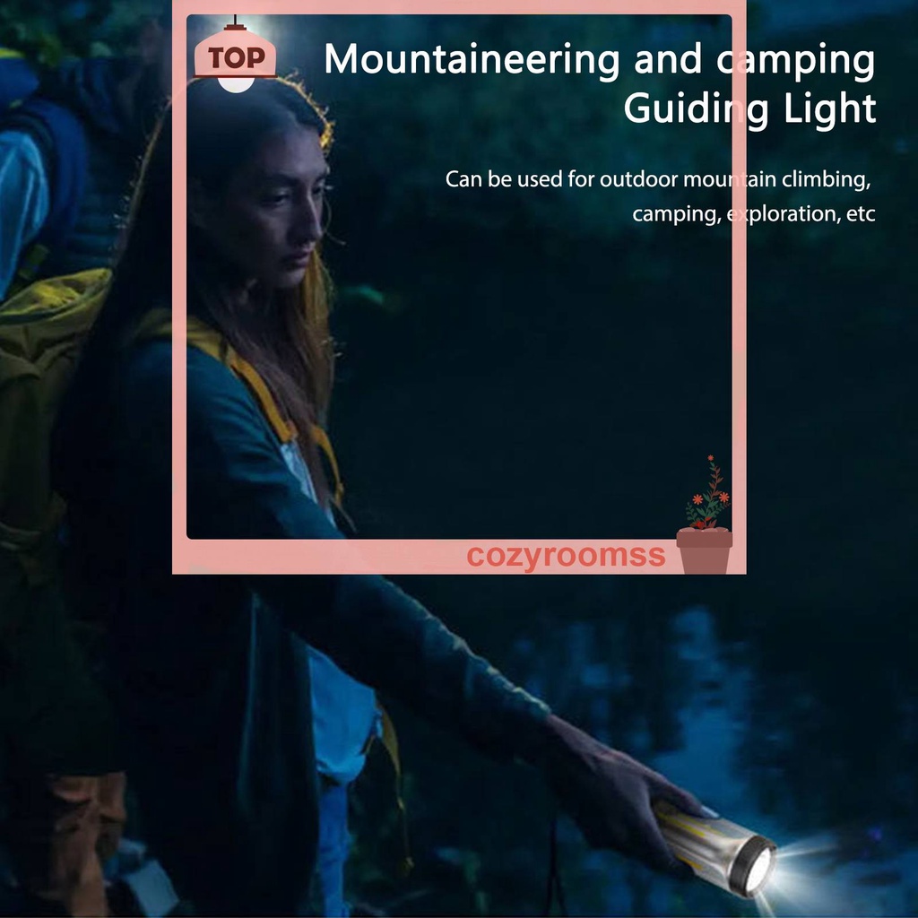 Đèn Pin Cắm Trại Nam Châm 4 Chế Độ 2000mAh