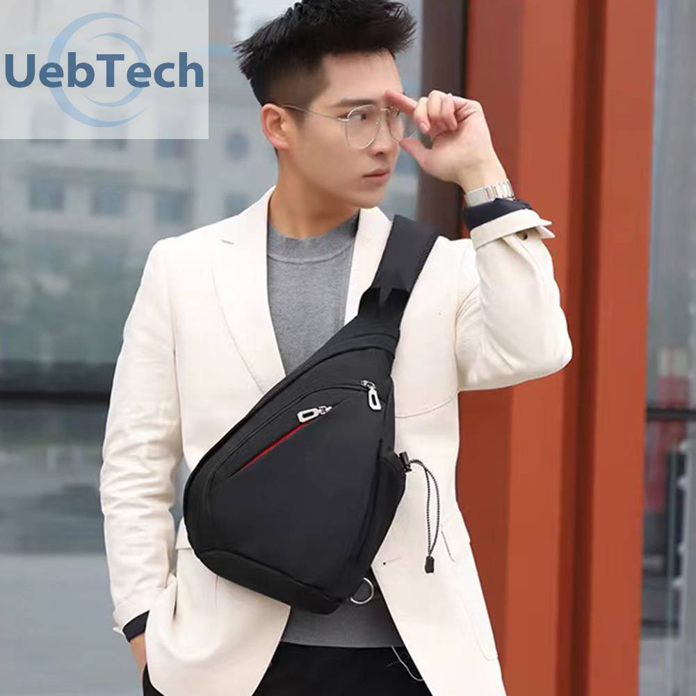 Túi Đeo Chéo Nhiều Ngăn Chống Trộm Cỡ Lớn Thời Trang Thể Thao Nam