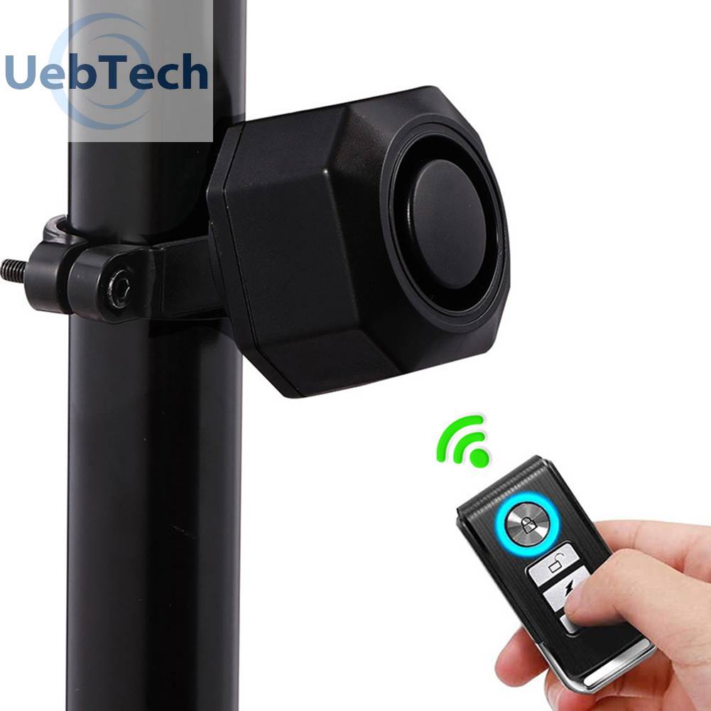 Chuông Báo Động Chống Trộm Cho Xe Đạp Leo Núi Kèm Remote Điều Khiển