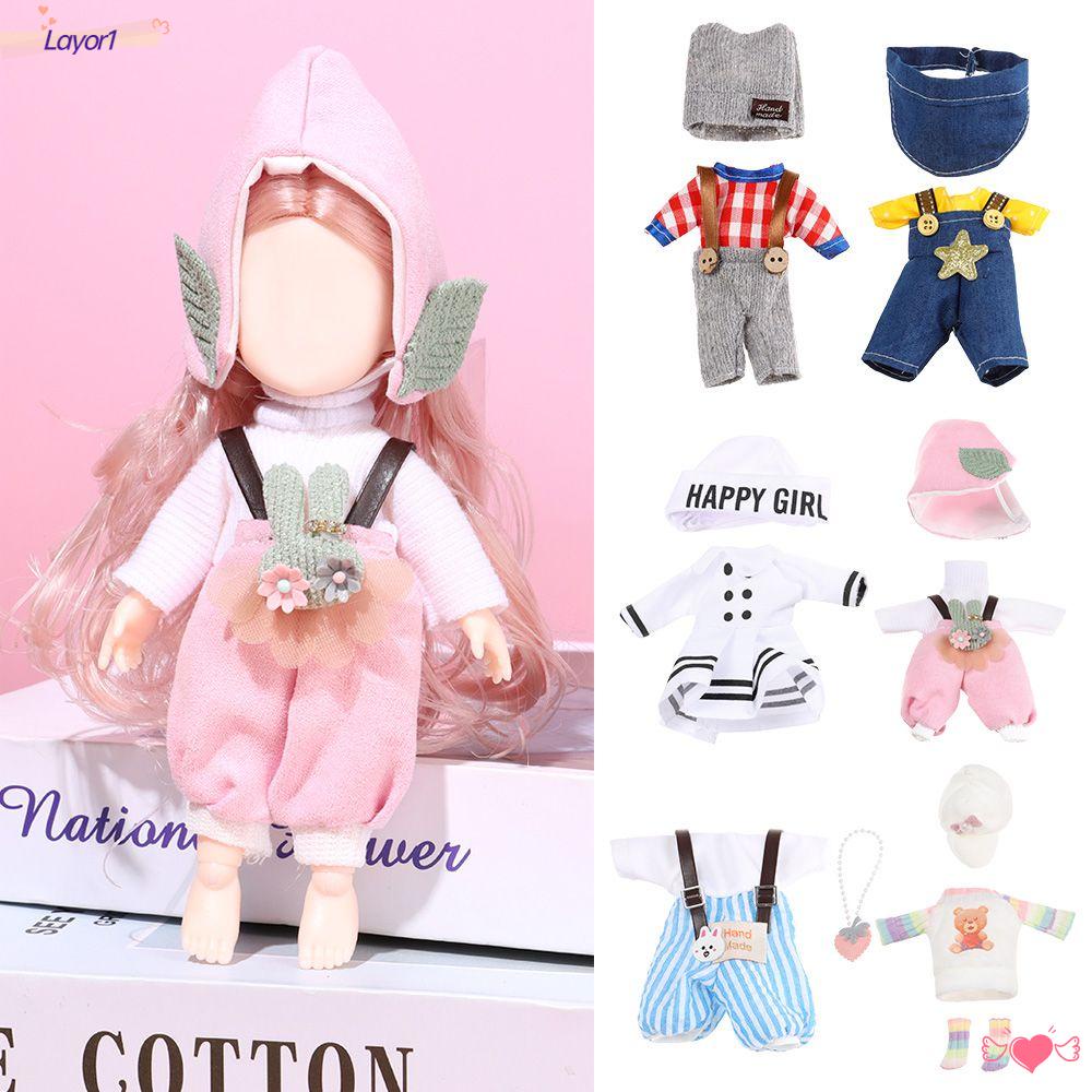 LAYOR1 1 Bộ Quần Áo Cho Búp Bê Ob11