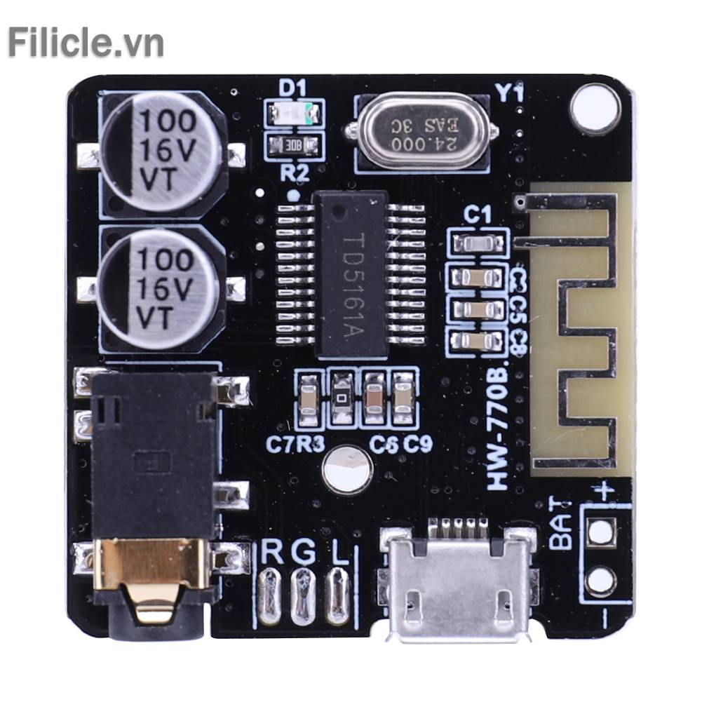 Bảng Mạch Giải Mã Âm Thanh MP3 Bluetooth 5.0 3.7-5V Chuyên Dụng