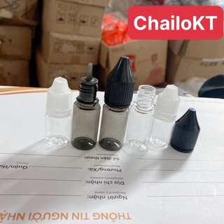 Vỏ chai chiết mực xăm 5ml 10ml/ chai mực/ chai đựng mực xăm môi/ vỏ chai đựng mực xăm/ chai chiết tinh dầu