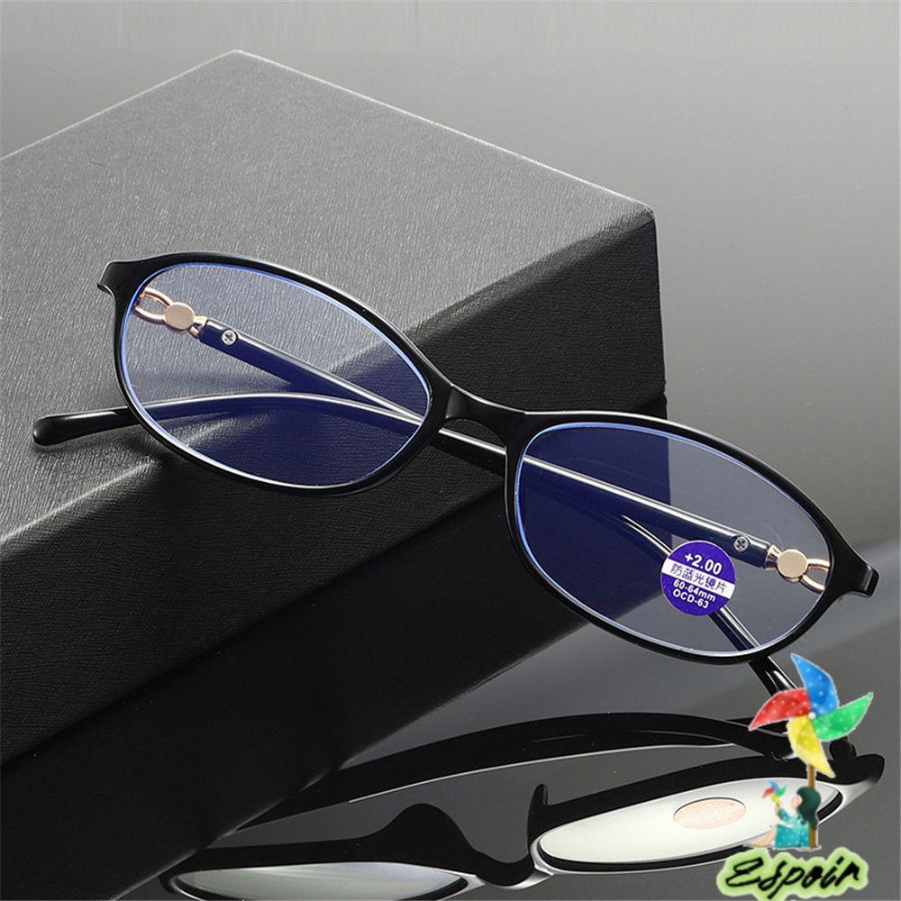 ESPO Kính Đọc Sách Gọng Oval Chống Bức Xạ Chất Lượng Cao