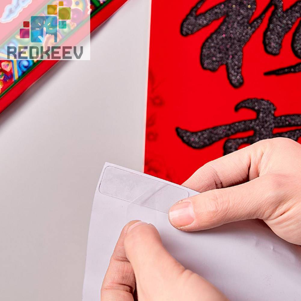 Bộ 60 Miếng Dán Tường Hai Mặt Không Để Lại Dấu Vết Chống Thấm Nước