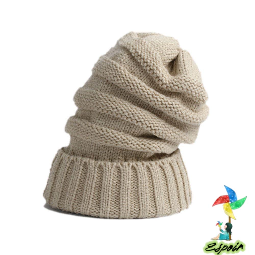 ESPO Mũ Beret Kiểu Dây Bện Phong Cách Unisex Cá Tính