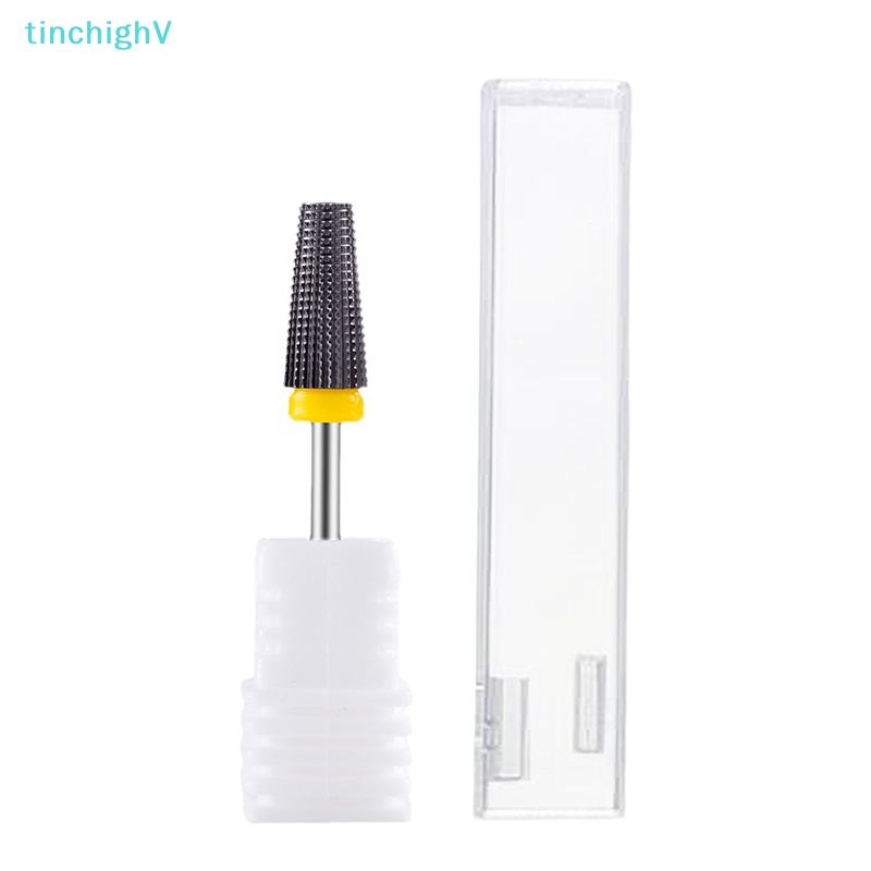 Đầu Mài Đánh Bóng Móng Tay Bằng Sứ Màu Đen Chuyên Dụng