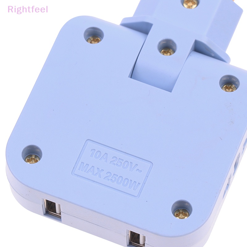 Phích Cắm Sạc Mở Rộng EU 3 Trong 1 Với Cổng USB Cho Điện Thoại Di Động Mới