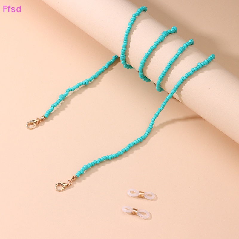 {Ffsd} Dây Đeo Mắt Kính Đính Hạt Cườm Chống Trượt Cho Nữ * Bán Chạy