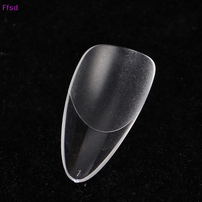 {Ffsd} Hộp 120 Móng Tay Giả Dạng Nhấn Hình Vuông Có Độ Che Phủ Cao Làm Móng Giả