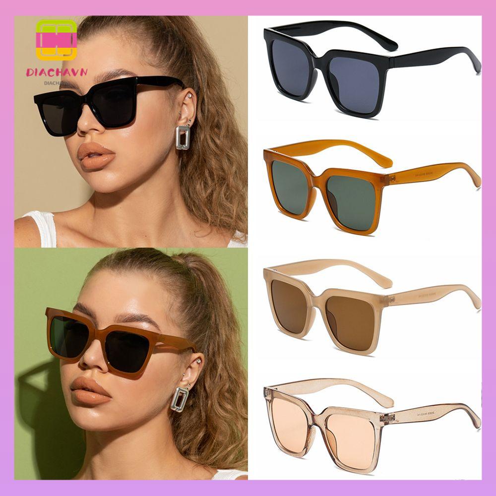 DIACHAVN Kính Mát Thời Trang Nữ Chống Tia UV400 Tròng Vuông Nhiều Màu 2022