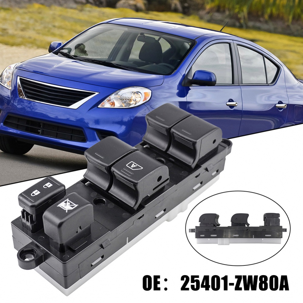 Công Tắc Điều Khiển Xe Hơi Nissan Versa 2010-2012 25401-ZW80A