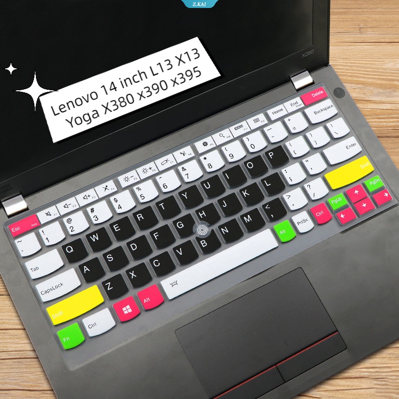 Film Dán Bảo Vệ Bàn Phím Máy Tính Lenovo 14 Inch L13 X13 Yoga X380 X390 X395 Bằng Silicon TPU Trong Suốt