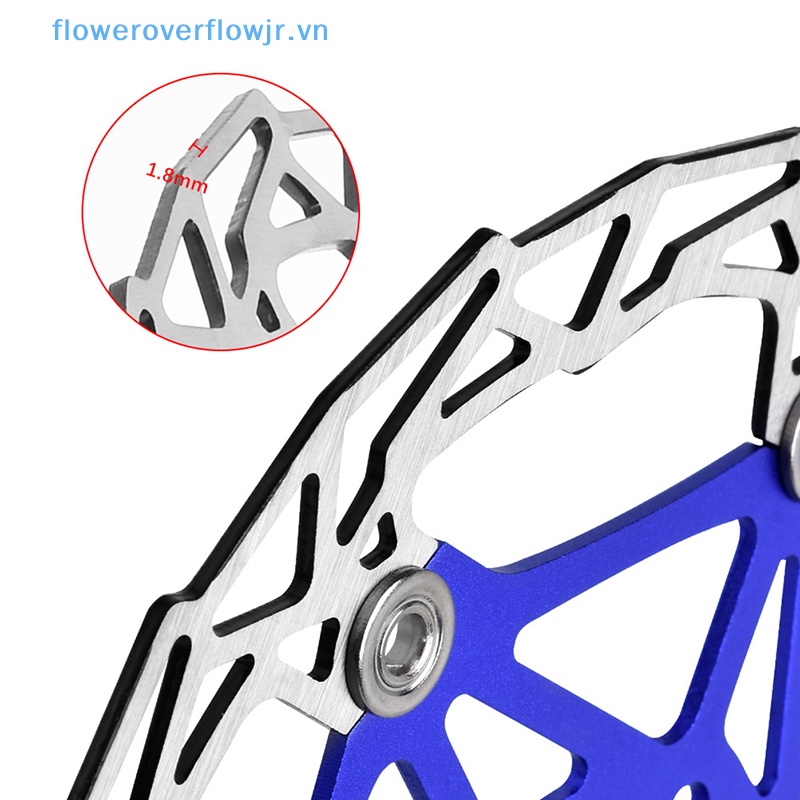 Phanh Đĩa 6 Bu Lông Siêu Nhẹ 82g CNC 6 Inch 160MM 4 Màu Tùy Chọn Dành Cho Xe Đạp Leo Núi