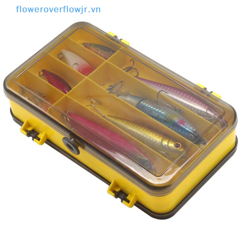 Hộp Đựng Mồi Câu Cá Hai Mặt Chống Thấm Nước Nhỏ Gọn Tiện Lợi