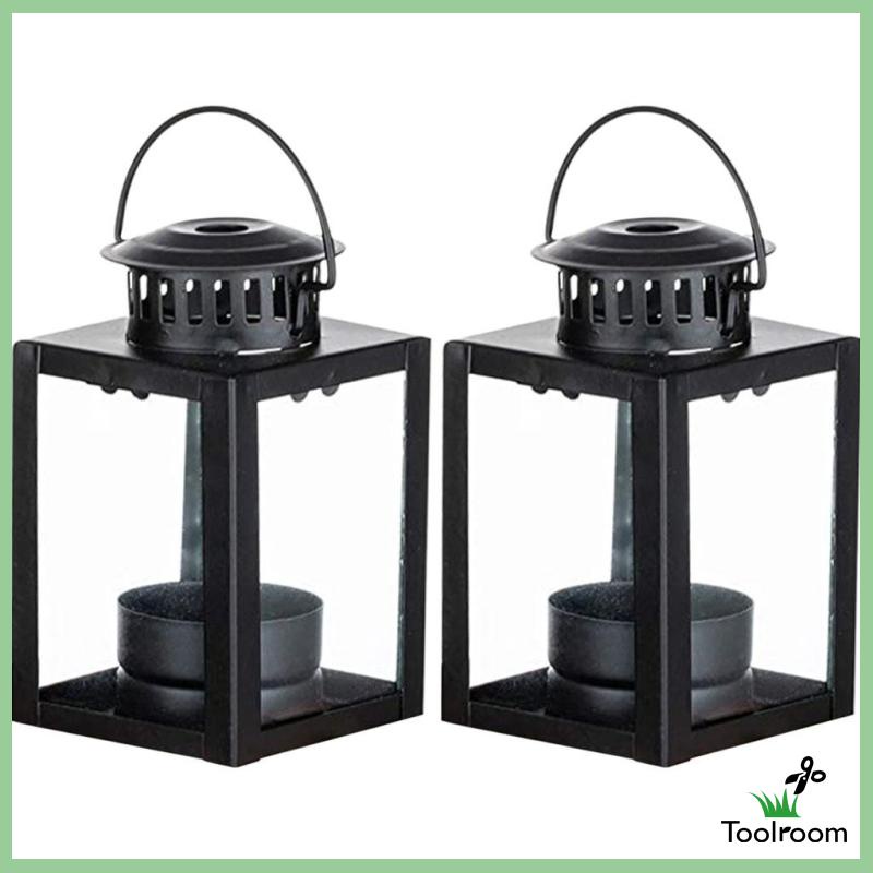 Giá Đỡ Nến Hình Lồng Đèn Trang Trí Sân Vườn Phong Cách Retro