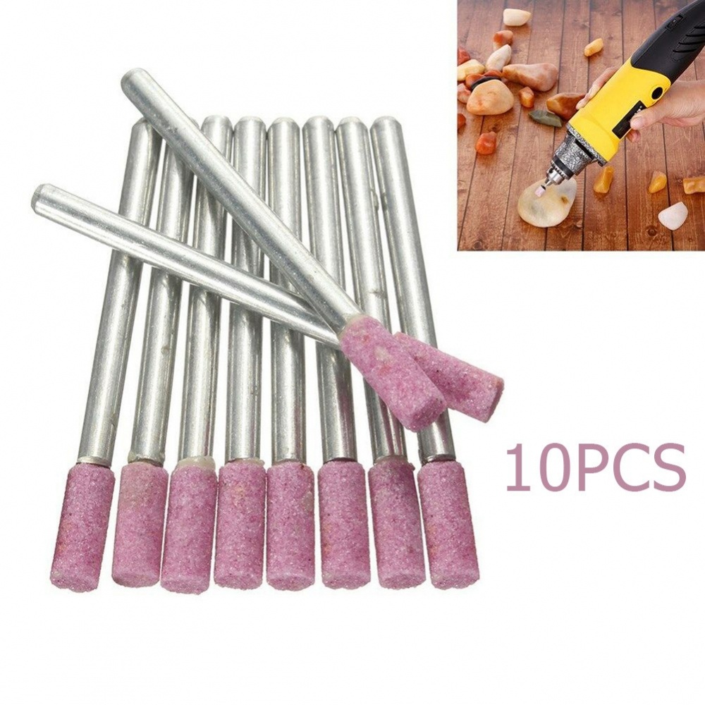 Set 10 Đá Mài Dây Xích 4mm Chuyên Dụng