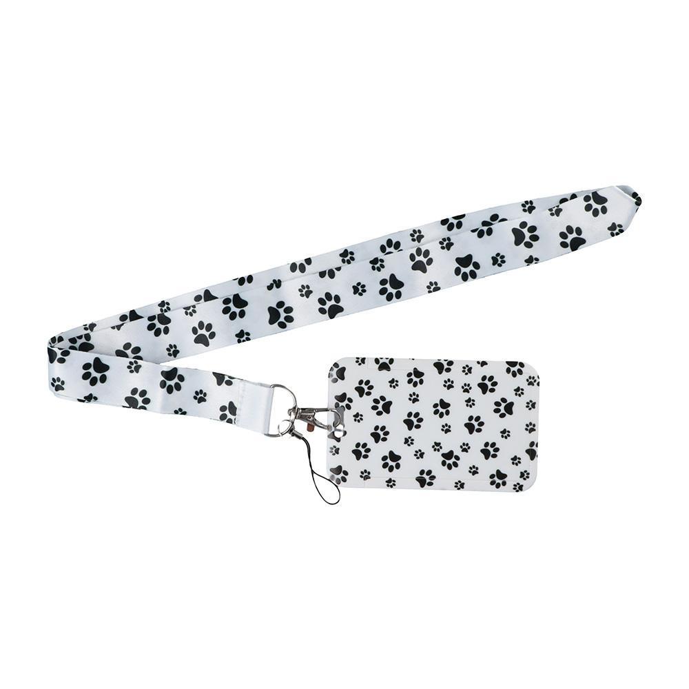 CHOOKEY Dây Buộc Cổ Dễ Thương Cho Nữ Cuộn Dây Huy Hiệu Có Móc Khóa Cho Văn Phòng