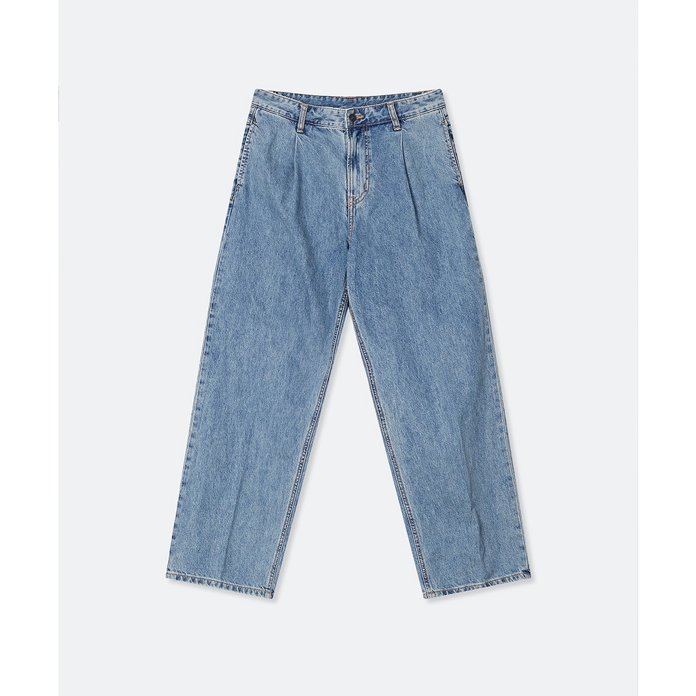 Quần Jean denim SP4O ống rộng thời trang