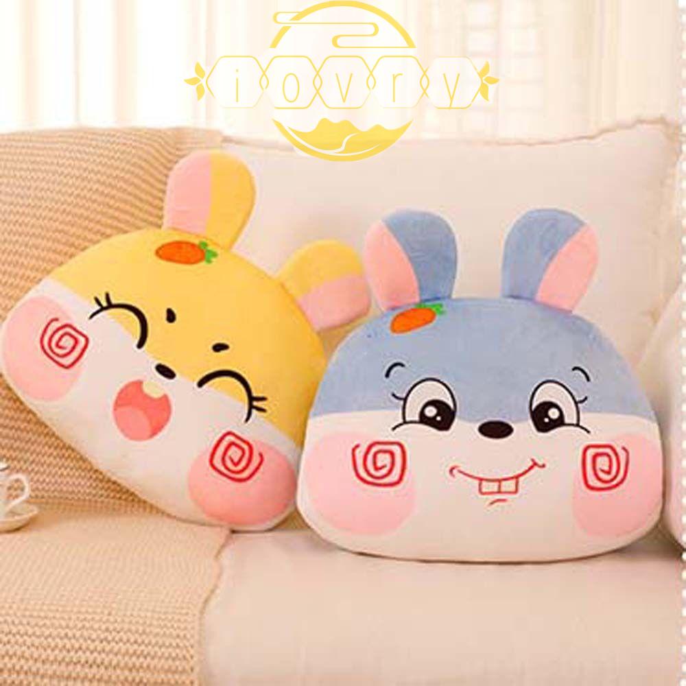 IVORY Thỏ Nhồi Bông Giữ Ấm Tay Mềm Mại Trang Trí Nhà Cửa