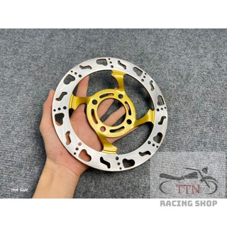 Đĩa thắng trước 4 lỗ lõm phay hình bàn chân