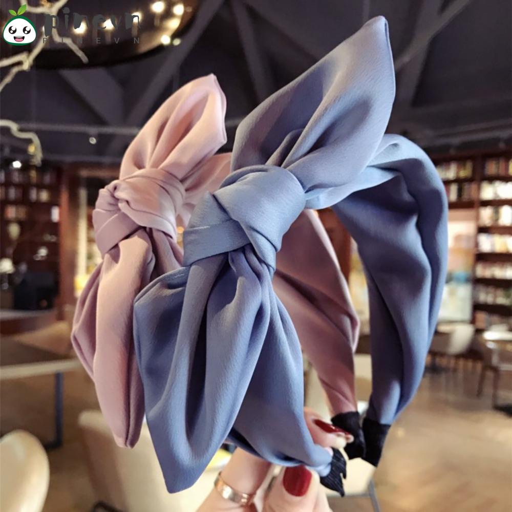 PINEVN Băng Đô Cài Tóc Thắt Nút Bằng Vải Cho Nữ