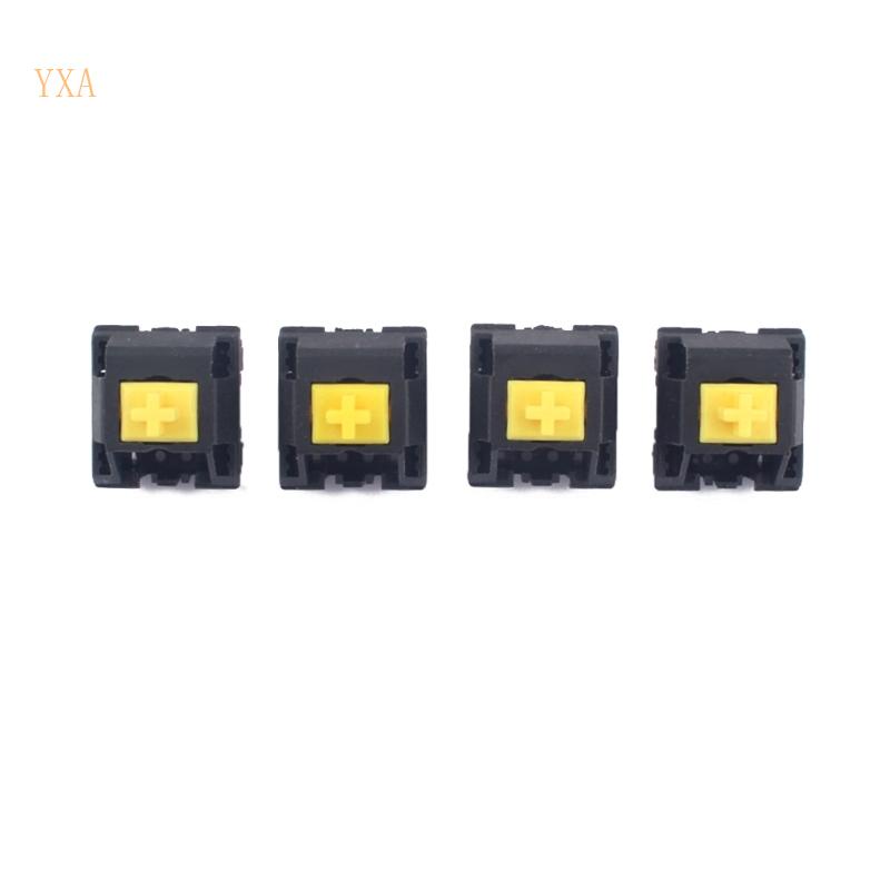 Set 4 Công Tắc Trục Vàng RGB Cho Bàn Phím Chơi Game Blackwidow X Chroma